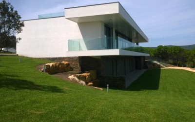 garde de corps terrasse en verre